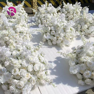 "Cower corpieces" كرات زهور صناعية لتزيين حفلات الزفاف - Product Image 5