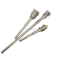 Scie cloche SDS MAX 35 mm en carbure de tungstène avec foret central de 4 mm pour maçonnerie, longueur totale 550 mm, personnalisable 125-205 mm