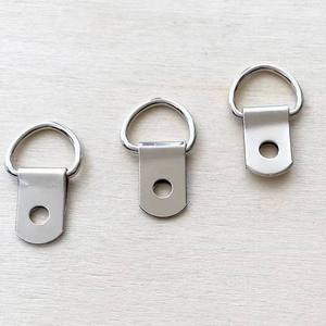 Eye Slip <b>Hook</b> Single Hole Silver Iron 3-5kg Load <b>For</b> <b>Picture</b> <b>Frame</b> Hanging Hardware Accessories - Product Image 1