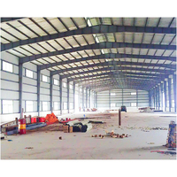 Kits d'Entrepôt et Atelier Modernes en Structure Acier Préfabriquée, Hangar à Poteaux en Acier, Bâtiment de Stockage 10000m² à Vendre