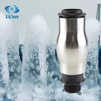 Buse de fontaine à eau en plastique de haute qualité Water Crown, modèle Euro Ice, vente en gros, fournie par le fabricant