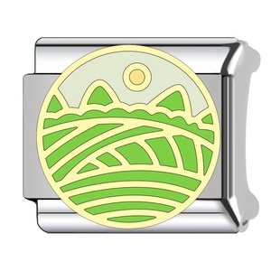 Chaîne à maillons en acier inoxydable plaqué platine, élastique, pour DIY, résistante à la plage, au sable et à l'eau de mer, maillons de chaîne soudés, bracelet modulaire italien - Product Image 5
