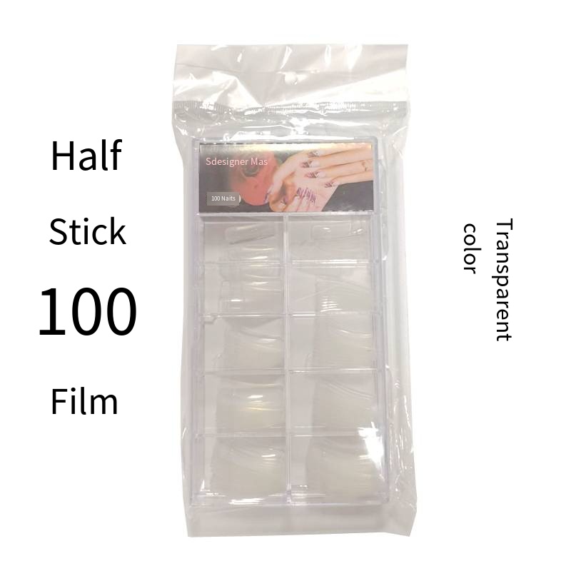 (F1-210) 100 PCS Demi-Couverture - Transparent
