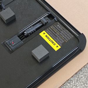 Couvercle de tonneau en aluminium à trois volets pour Dodge Ram 1500/2500 Crew Cab <span class=keywords><strong>4</strong></span> portes 5ft7inch Short Bed Truck Hard Folding Waterproof Function - Product Image 3