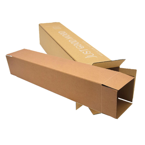Boîtes longues en kraft personnalisables, design unique pour l'expédition de bougies, <span class=keywords><strong>emballage</strong></span> en <span class=keywords><strong>carton</strong></span> ondulé, <span class=keywords><strong>fabricant</strong></span> - Product Image 1