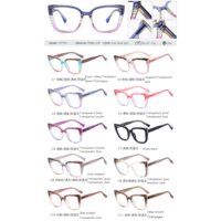 MS 97701 Lunettes pour Femme Nouvelle Année 2024 Carrées TR90+CP Optiques Bloqueur de Lumière Bleue Personnalisables Photochromiques Anti-Bleu Tendance