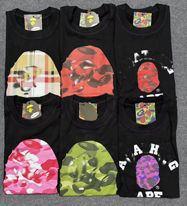 Nouvelle Collection 2025 – T-shirt Homme Designer Tendance Coupe Ample Imprimé Haute Qualité Bapees – Vente en Gros 1:1 - Product Image 2