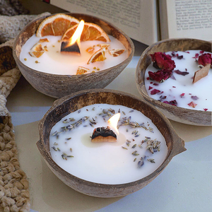 Perfume Natural Familiar de Cera de Coco para Ramadán, No Tóxico, Ecológico, Etiqueta Privada, Elegante, Hecho a Mano con Cáscara de Coco - Product Image 2