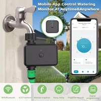 RSH Tuya alat pengatur waktu, WiFi + BLE Smart Sprinkler pengatur waktu air aplikasi Remote kontrol untuk irigasi taman otomatis produk rumah pintar