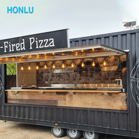 Bar Conteneur De Luxe Avec Cuisine, Remorque Alimentaire Mobile, Restaurant ou Café à Vendre
