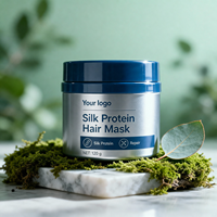 Masker Rambut Sutra Protein Alami Premium Profesional Lembut Efektif Maju Harian Kaya Murni Segar Kualitas Salon dari Pabrik