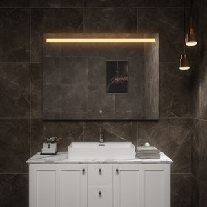 Miroir avec coffre-fort intégré et serrure biométrique - Product Image 1