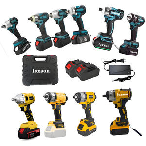 Kit <span class=keywords><strong>Avvitatore</strong></span> <span class=keywords><strong>a</strong></span> <span class=keywords><strong>Impulsi</strong></span> Elettrico Multifunzione Fai-da-Te con Motore Brushless 350N.m per Riparazione Pneumatici Auto - Product Image 4