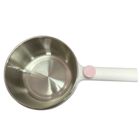 Mini multi-fonction cuisson à la vapeur grille nouilles antiadhésives marmite électrique marmite vente chaude 220V personnalisé OEM rond