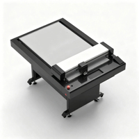 Plotter de Corte Oscilante de Cama Plana, Cortadora Digital de Mesa para Película Autoadhesiva de PET, PVC, Cartón, Caja, Lámina Corrugada