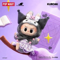 NOUVEAU Populaire 100% Original Labubu POPMART The MONSTERS SAN RIO CHARACTERS Series Peluches et Pendentifs en Vinyle Boîte Mystère