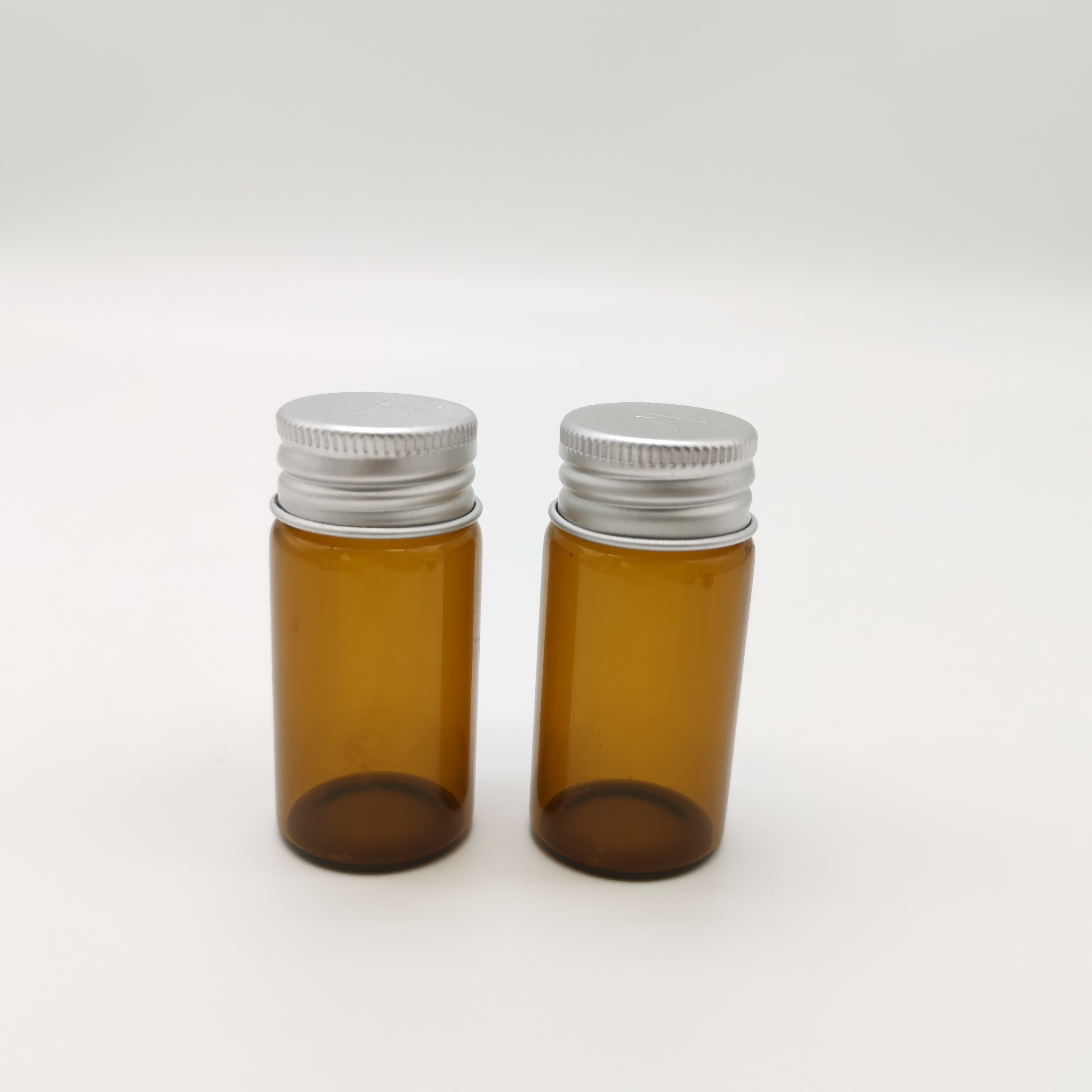 1ml 2ml Empty Amber Perfume Mini Glass Vials With Screw Top