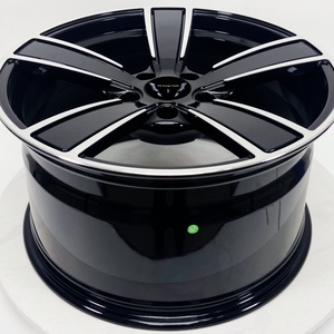 ดุมล้ออลูมิเนียมอัลลอยด์ปรับแต่งได้หลา<span class=keywords><strong>ก</strong></span>หลายขนาดสีดำมันวาวพร้อมขอบ<span class=keywords><strong>ก</strong></span>ลึง - Product Image 3