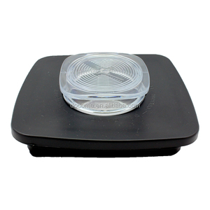 Cubierta <span class=keywords><strong>de</strong></span> tarro <span class=keywords><strong>de</strong></span> <span class=keywords><strong>licuadora</strong></span> 2025, tapa cuadrada <span class=keywords><strong>negra</strong></span> con tapa central transparente, cubierta <span class=keywords><strong>de</strong></span> repuesto <span class=keywords><strong>de</strong></span> tarro <span class=keywords><strong>de</strong></span> <span class=keywords><strong>licuadora</strong></span> Osterizer 4655, piezas <span class=keywords><strong>de</strong></span> <span class=keywords><strong>licuadora</strong></span> PEPO - Product Image 2
