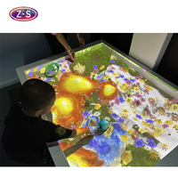 Nouvelles Tendances : Table de Sable Interactif AR Multijoueur – Équipement de Boîte à Sable Animée Populaire pour Aire de Jeux pour Enfants