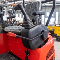 Excavator Mini Multifungsi HighTop Harga Terbaik Bersertifikasi CE dengan Swing Boom dan Track yang Diperpanjang untuk Penggunaan Hunian