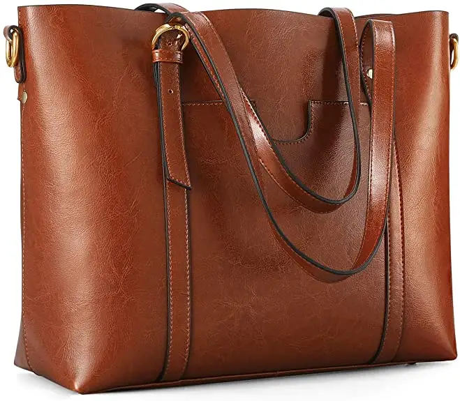 Manufacturers wholesale luxury big Shoulder English style fashion PU large capacity handbags for women