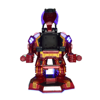 Offres Spéciales enfants adultes Robot monte Machine jeu d'arcade extérieur carré fer homme électronique pour les produits de parc d'attractions en plein air