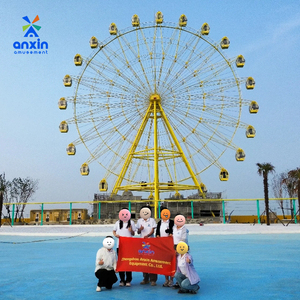Grande roue personnalisée de 42m à 50m avec LED pour centre commercial, manège à sensations fortes en métal pour parc d'attractions extérieur, directement de l'usine fiable en Chine - Product Image 2