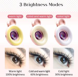 Lente Móvil con Anillo de Luz para Selfies, <span class=keywords><strong>Zoom</strong></span> de Aumento para <span class=keywords><strong>iPhone</strong></span> <span class=keywords><strong>Pro</strong></span>, Fotografía de Joyería y Pestañas, 4K HD, en Venta - Product Image 5