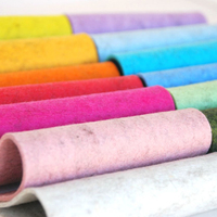 Rouleaux de feutre 100 % laine à prix abordable, feutre industriel en laine naturelle mélangée de 3 mm