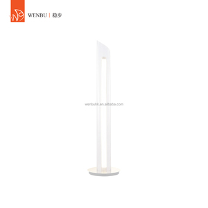 Linear Acrylic Light Guide Panel luxury <b>floor</b> <b>lamp</b> in Mirror Champagne <b>Gold</b> for Villa - Product Image 1