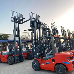 Mini Montacargas Todoterreno Manual de 3 Toneladas de Anhui Heli Co Ltd, Diésel, <span class=keywords><strong>8</strong></span>-10 Toneladas, Precio de Fabricante, Montacargas Contrabalanceado de 10 Toneladas - Product Image 2