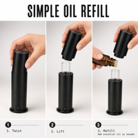 Diffuseur d'arômes intelligent à double liquide métallique, électrique et contrôlé par application, silencieux, pour maison et hôtel, machine à parfum pour salon, OEM