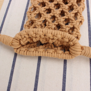 Monedero de teléfono celular tejido de cuerda de algodón lindo de moda para <span class=keywords><strong>todos</strong></span> <span class=keywords><strong>los</strong></span> <span class=keywords><strong>modelos</strong></span> de <span class=keywords><strong>teléfonos</strong></span> niñas bolso de teléfono cruzado para teléfono inteligente - Product Image 3