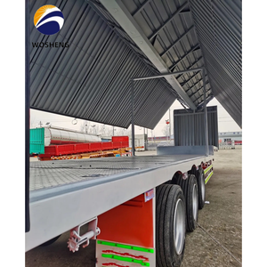 Semi-<span class=keywords><strong>remorque</strong></span> hydraulique à ailes ouvrantes en acier de 40-50 tonnes, envergure des ailes de 12,5 m, pour marchandises en vrac - Product Image 6