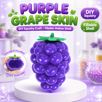 Jouet anti-stress à presser, imitant un fruit de la vigne, boule artisanale en TPR souple, vente en gros pour fabricants, DIY