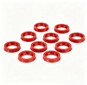 Joint d'étanchéité en silicone pour machine à café, compatible avec les machines à café Jura, AEG, <span class=keywords><strong>Krups</strong></span>, Bosch, Siemens, Melitta, Miele - Product Image 1