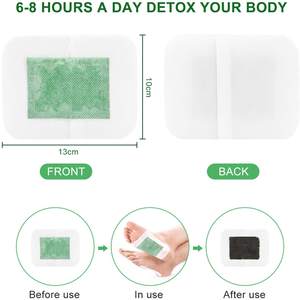 <span class=keywords><strong>Detox</strong></span> Voetkussentjes Private Labels Authentieke Kruidenreinigende Voetpleister Organisch Voor Body Pure - Product Image 3