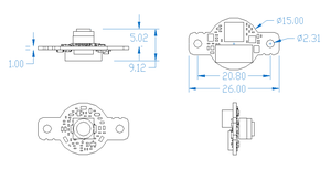 Escáner de Código QR y Código de Barras Integrado TOITNFO para Kioscos de Autoservicio y Terminales de Verificación Digital con Interfaz USB/TTL E231 - Product Image 5