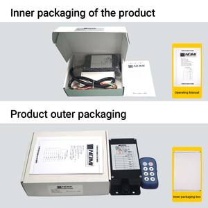 Control Remoto Inalámbrico Industrial NIMI-6S de 6 Botones, Respuesta Rápida, Resistente al Agua IP65, para Grúa y Cabrestante, Alcance de 225 m - Product Image 6