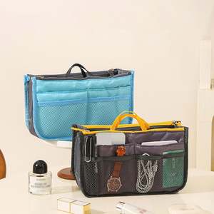 New Design Reusable Storage Large Capacity Cosmetic Bag Purse <b>Organizer</b> Insert <b>Handbag</b> <b>Organizer</b> Travel Toiletry Bag - Product Image 4