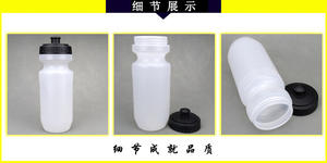 Échantillon gratuit Nouveaux produits: Bouteilles d'eau en silicone de marque personnalisée qui se replient et peuvent être utilisées comme bouteilles de sport - Product Image 2