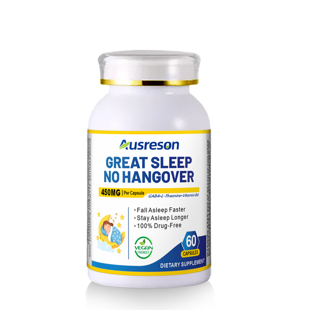 Dietary Sleep Support Supplements Melatonin Tablets Vitamins 5mg L-Theanine GABA Sleeping Tablets