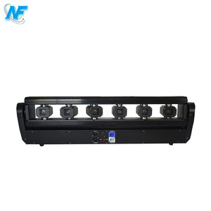 6-Đầu Di Chuyển <span class=keywords><strong>Laser</strong></span> Thanh Ánh Sáng Diode <span class=keywords><strong>500MW</strong></span> Chiếu Với DMX & Dmx512 Điều Khiển Màu Xanh/Đỏ/Màu Xanh Lá Cây Hiệu Ứng Chùm Cho DJ Sắt Cơ Thể - Product Image 5