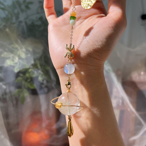 Customize High Quality Natural Garden Quartz Sphere Pendulum Crystal Healing Stones Witchcraft <strong>Clock</strong> for <strong>DIY</strong> Reiki Gifts - Product Image 3