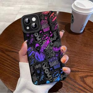 Funda de Teléfono al por Mayor de Cuero Sintético con Diseño de Dibujos Animados, Antihuellas, Prensado en Caliente, Surtida para <span class=keywords><strong>iPhone</strong></span> 17 Pro Max |   <span class=keywords><strong>iPhone</strong></span> <span class=keywords><strong>11</strong></span> 17 - Product Image 2