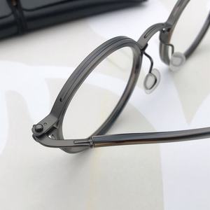 กรอบแว่นตาแฟชั่นสุดหรู CS-Pantos,กรอบแว่นสายตาแบรนด์ทองคำ Desiqn กรอบแว่นสายตาไทเทเนียมสำหรับผู้ชาย - Product Image 6