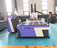 Couteau oscillant CNC à prix abordable 1325 1625 1530 Machine de découpe de routeur CNC pour aluminium cuir tissu bois