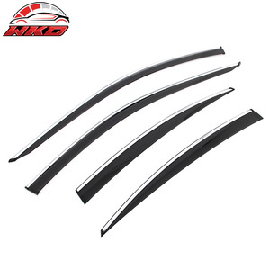 แผ่นบังแดดกันฝนสำหรับ Toyota Camry 25-26 พร้อมขอบโครเมียมแบบติดเทป - Product Image 3