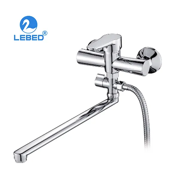 Wenzhou faucet factory brass shower mixer tap Unique sanitary ware antique brass bathroom faucet